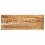 vidaXL Wandtafel 110x35x76 cm massief mangohout