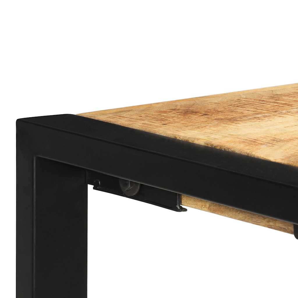 vidaXL Wandtafel 110x35x76 cm massief mangohout