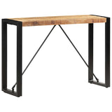 vidaXL Wandtafel 110x35x76 cm massief mangohout