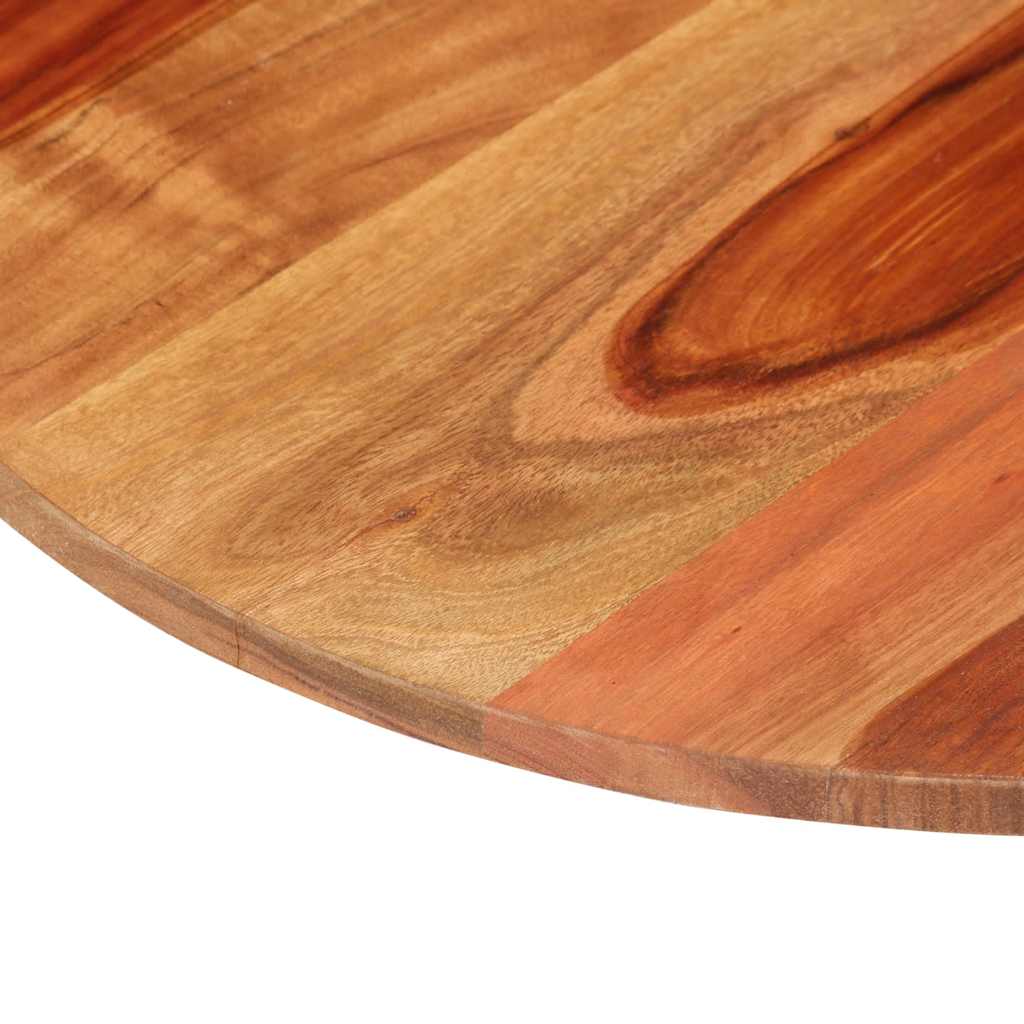 vidaXL Tafelblad rond 15-16 mm 40 cm massief acaciahout