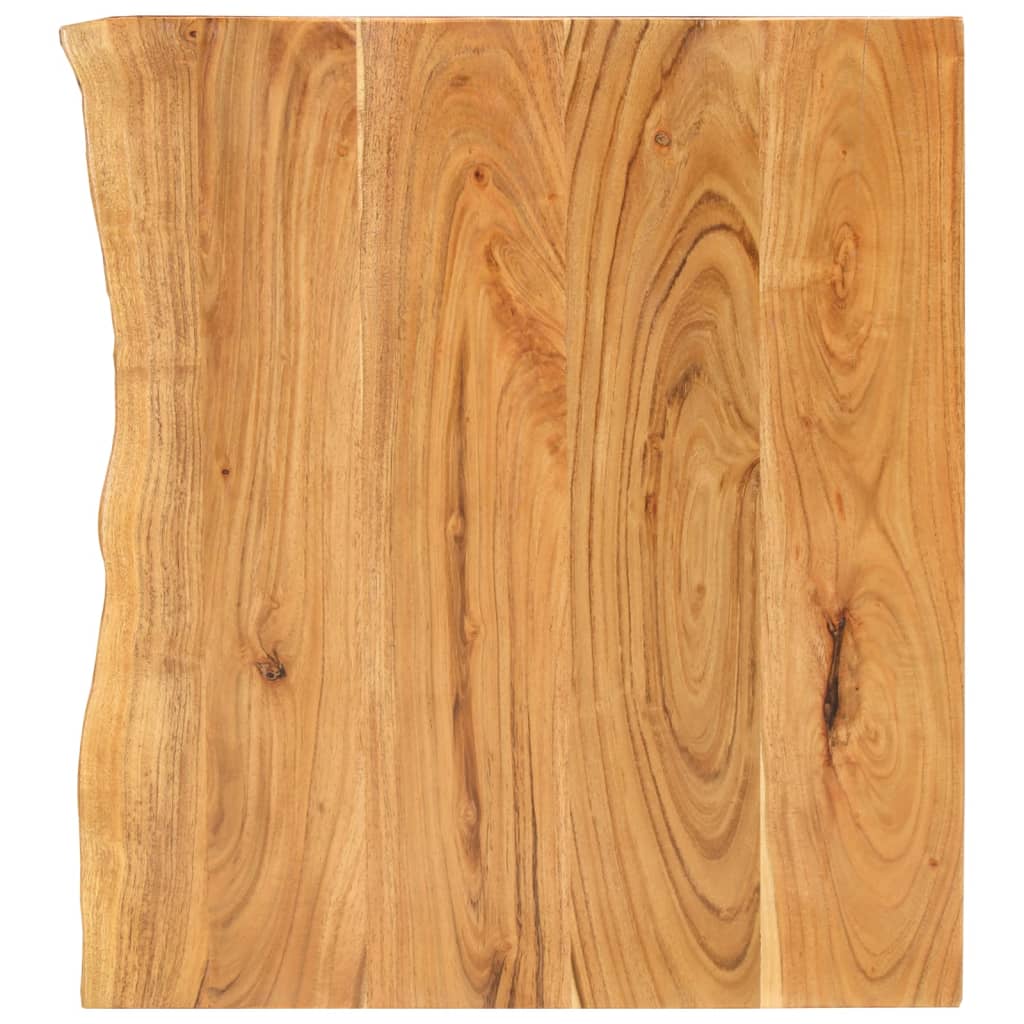 vidaXL Washbasin countertop 58x52x2.5 cm solid acacia wood