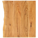 vidaXL Washbasin countertop 58x52x2.5 cm solid acacia wood