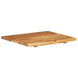 vidaXL Washbasin countertop 58x52x2.5 cm solid acacia wood