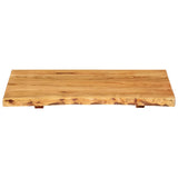 vidaXL Washbasin countertop 58x52x2.5 cm solid acacia wood