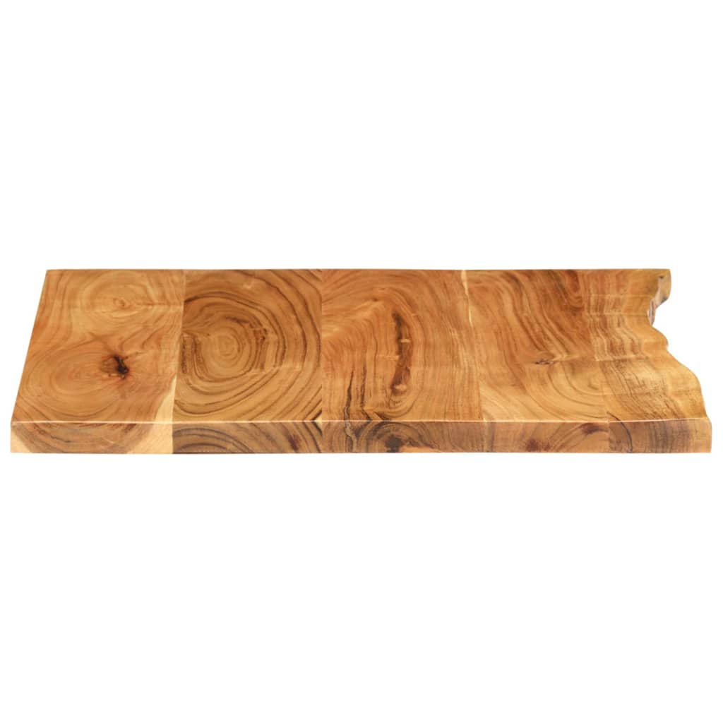vidaXL Washbasin countertop 58x52x2.5 cm solid acacia wood