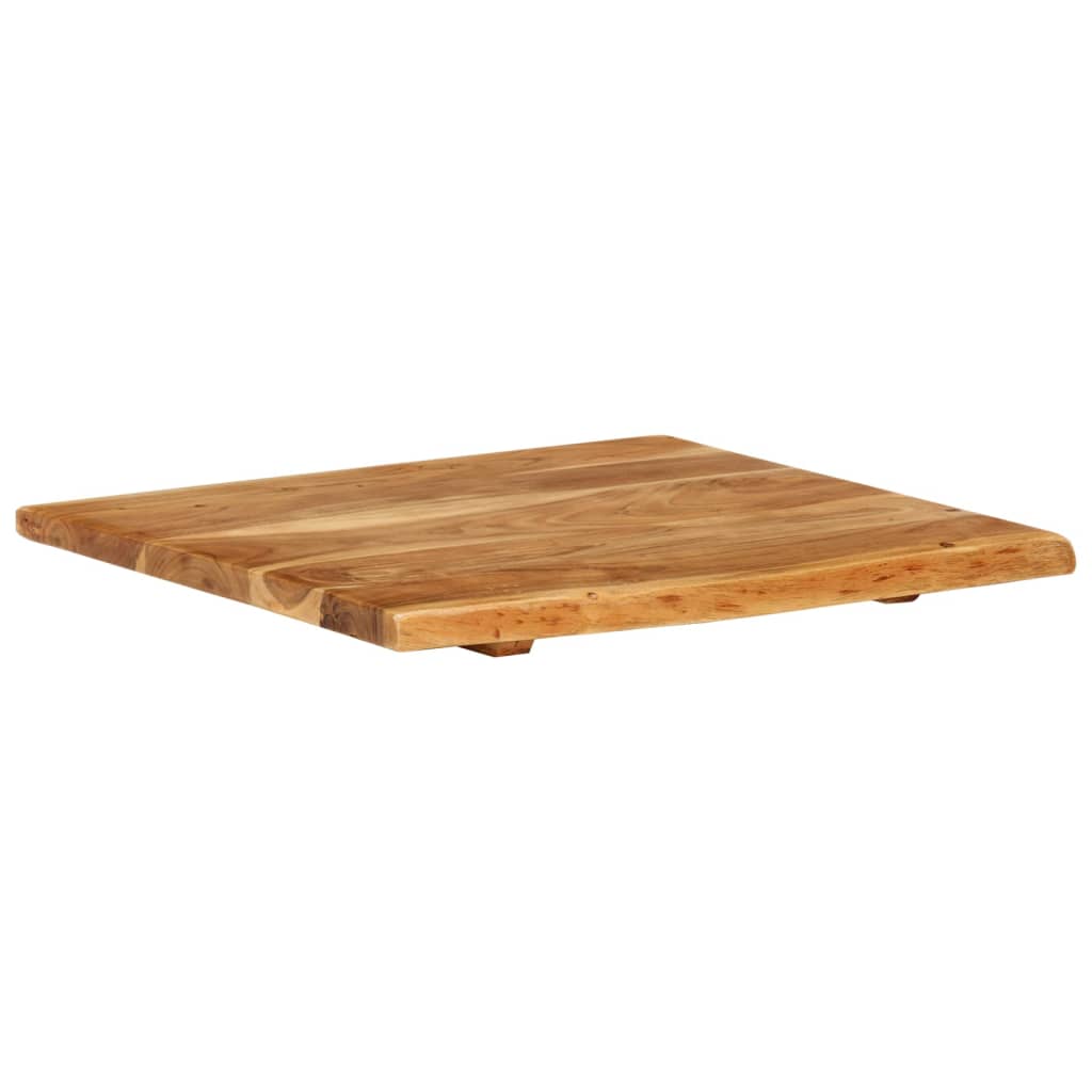 vidaXL Washbasin countertop 58x52x2.5 cm solid acacia wood