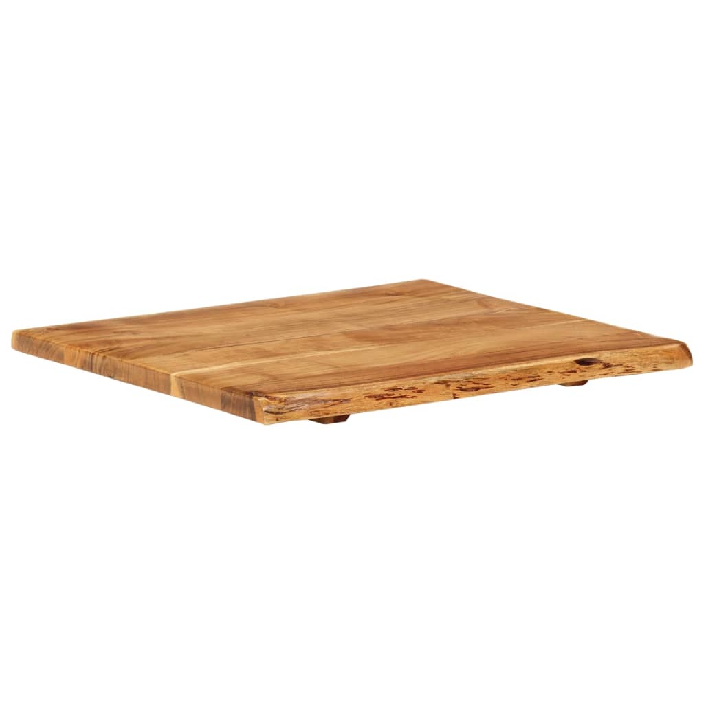vidaXL Washbasin countertop 58x52x2.5 cm solid acacia wood