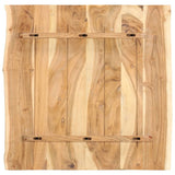 vidaXL Tafelblad 58x(50-60)x2,5 cm massief acaciahout