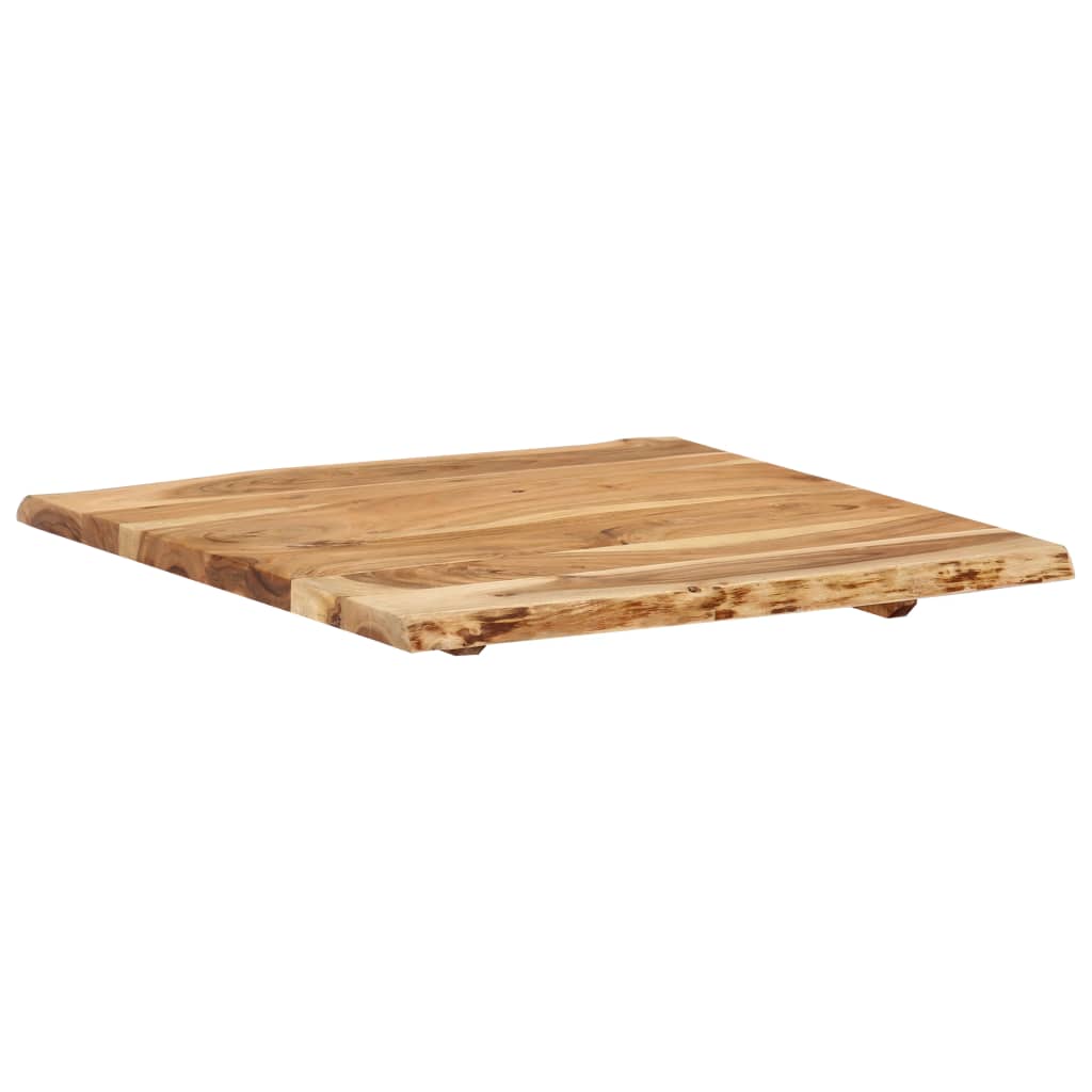 vidaXL Tafelblad 58x(50-60)x2,5 cm massief acaciahout