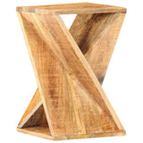 vidaXL Bijzettafel 35x35x55 cm massief mangohout