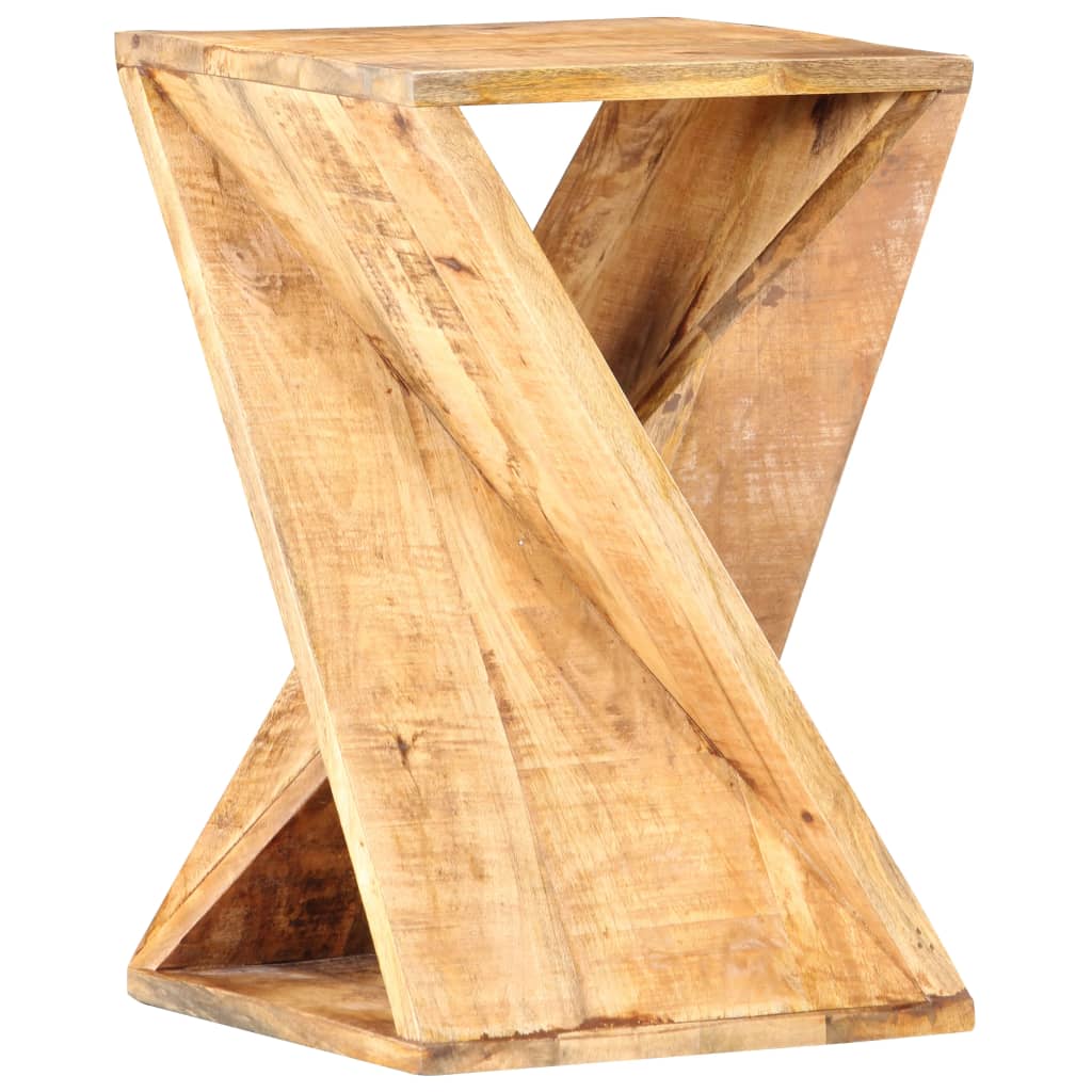 vidaXL Bijzettafel 35x35x55 cm massief mangohout