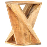 vidaXL Bijzettafel 35x35x55 cm massief mangohout