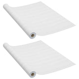 vidaXL Door Foils self-adhesive 2 pcs 210x90 cm PVC off-white