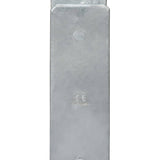 vidaXL Ground Anchors 6 pcs 7x6x60 cm Galvanized Steel Silver-coloured