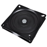 vidaXL Platines pivotantes pour sièges de bateau 2 pcs standard 160x160x2,5 mm