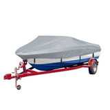 vidaXL Boat Covers 2 pcs 427-488x173 cm grey