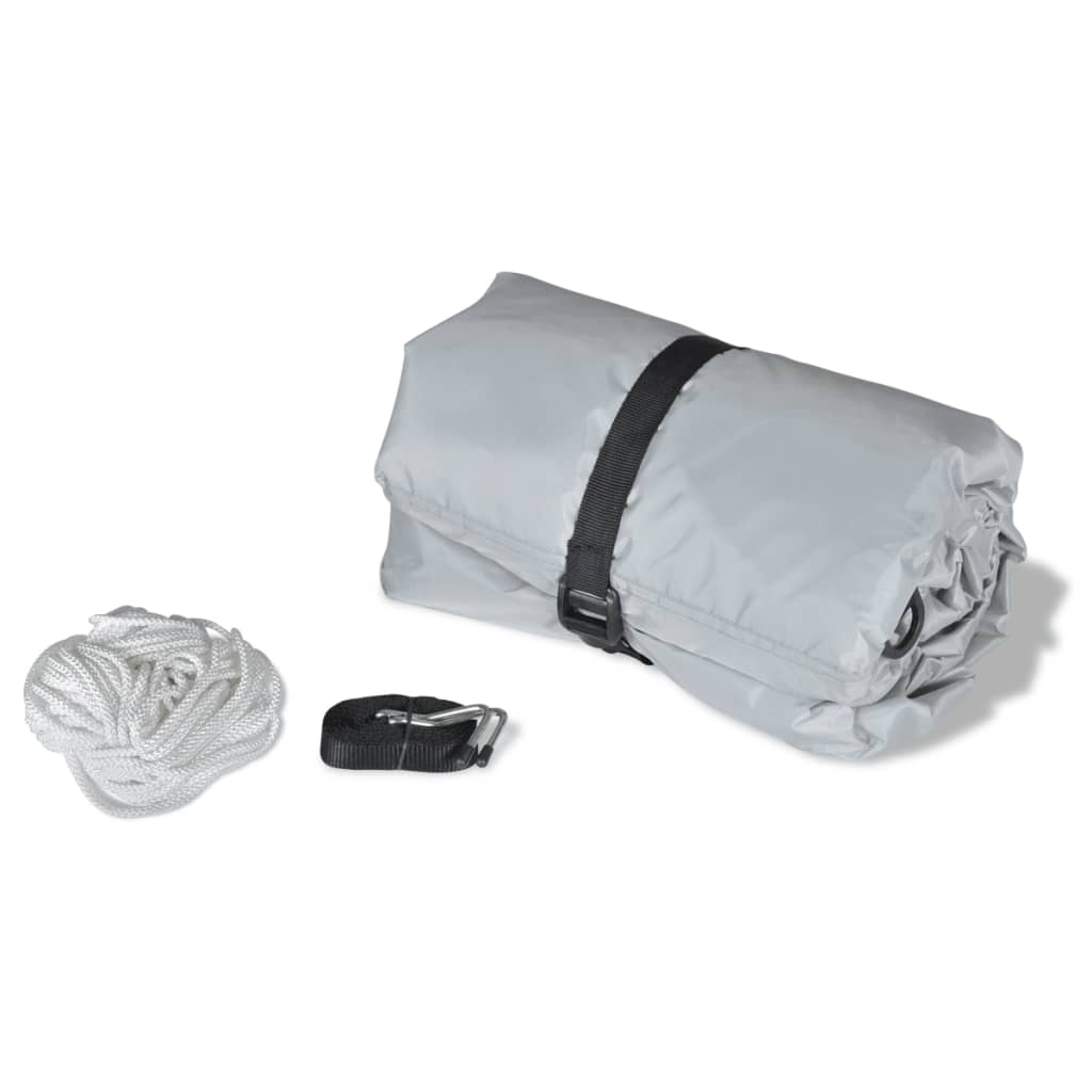 vidaXL Boat Covers 2 pcs 427-488x173 cm grey