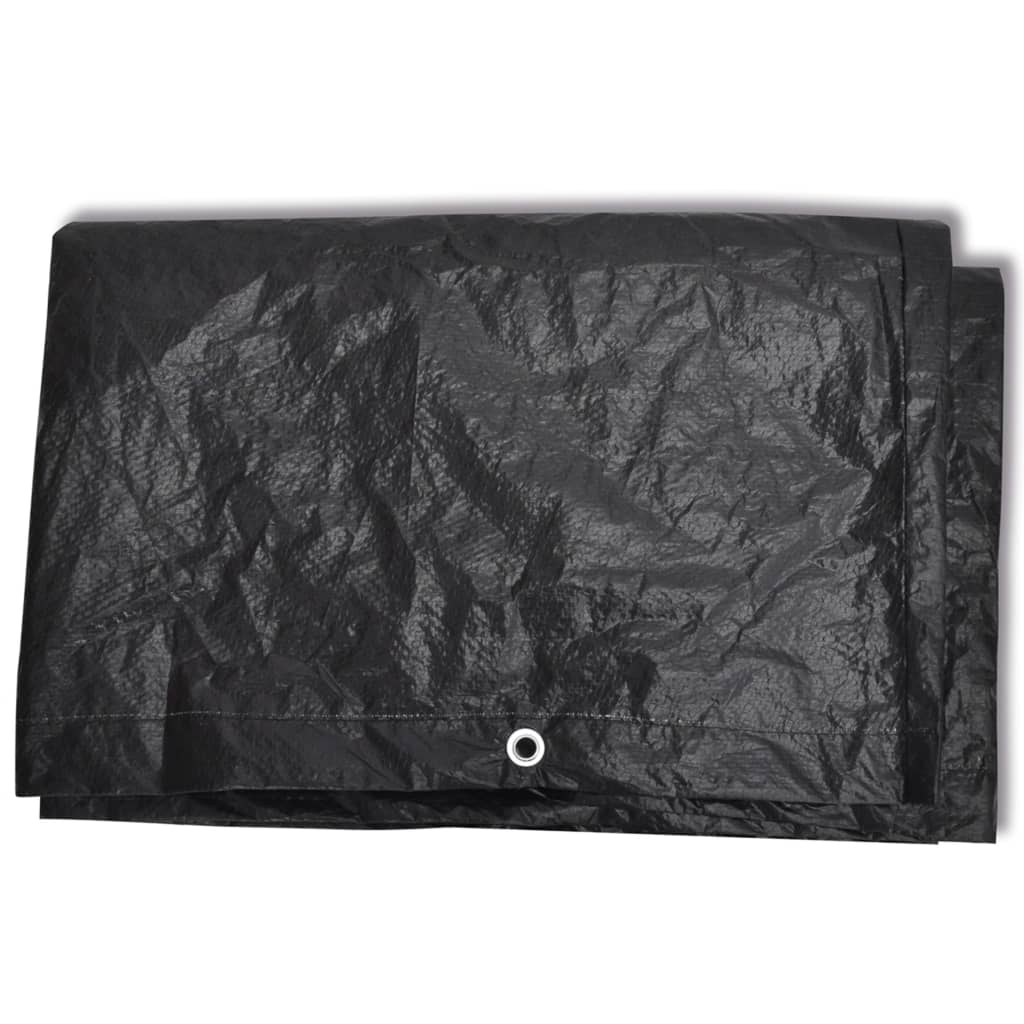 vidaXL Tafeltennistafelhoezen 2 st 8 ogen 160x55x182 cm