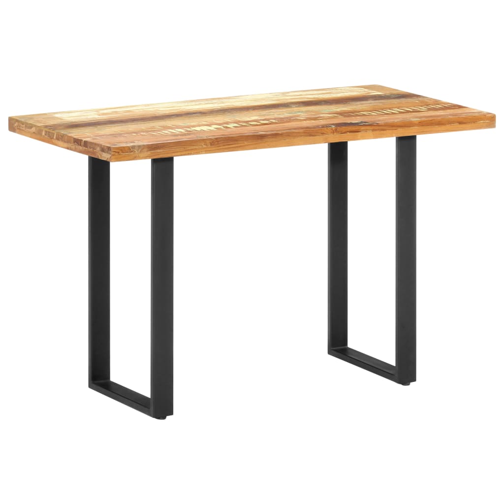 vidaXL Eettafel 120x60x76 cm bois massif recyclé