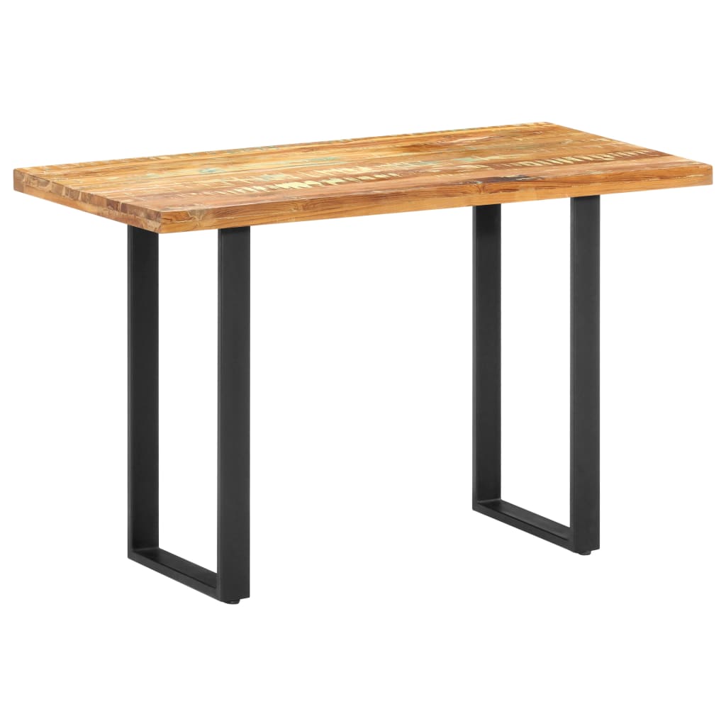 vidaXL Eettafel 120x60x76 cm bois massif recyclé