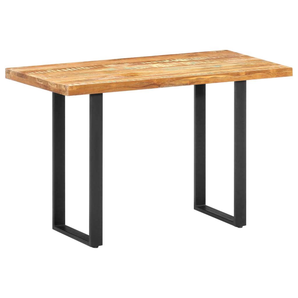 vidaXL Eettafel 120x60x76 cm bois massif recyclé