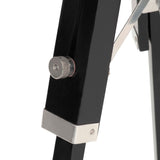 vidaXL Tripod Floor Lamp 69 cm Solid Mango Wood Black
