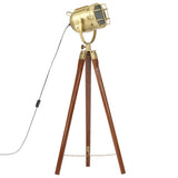 vidaXL Tripod Floor Lamp 97 cm Solid Mango Wood