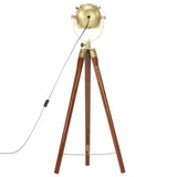 vidaXL Tripod Floor Lamp 97 cm Solid Mango Wood