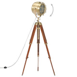 vidaXL Tripod Floor Lamp 165 cm Solid Mango Wood