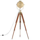 vidaXL Tripod Floor Lamp 165 cm Solid Mango Wood