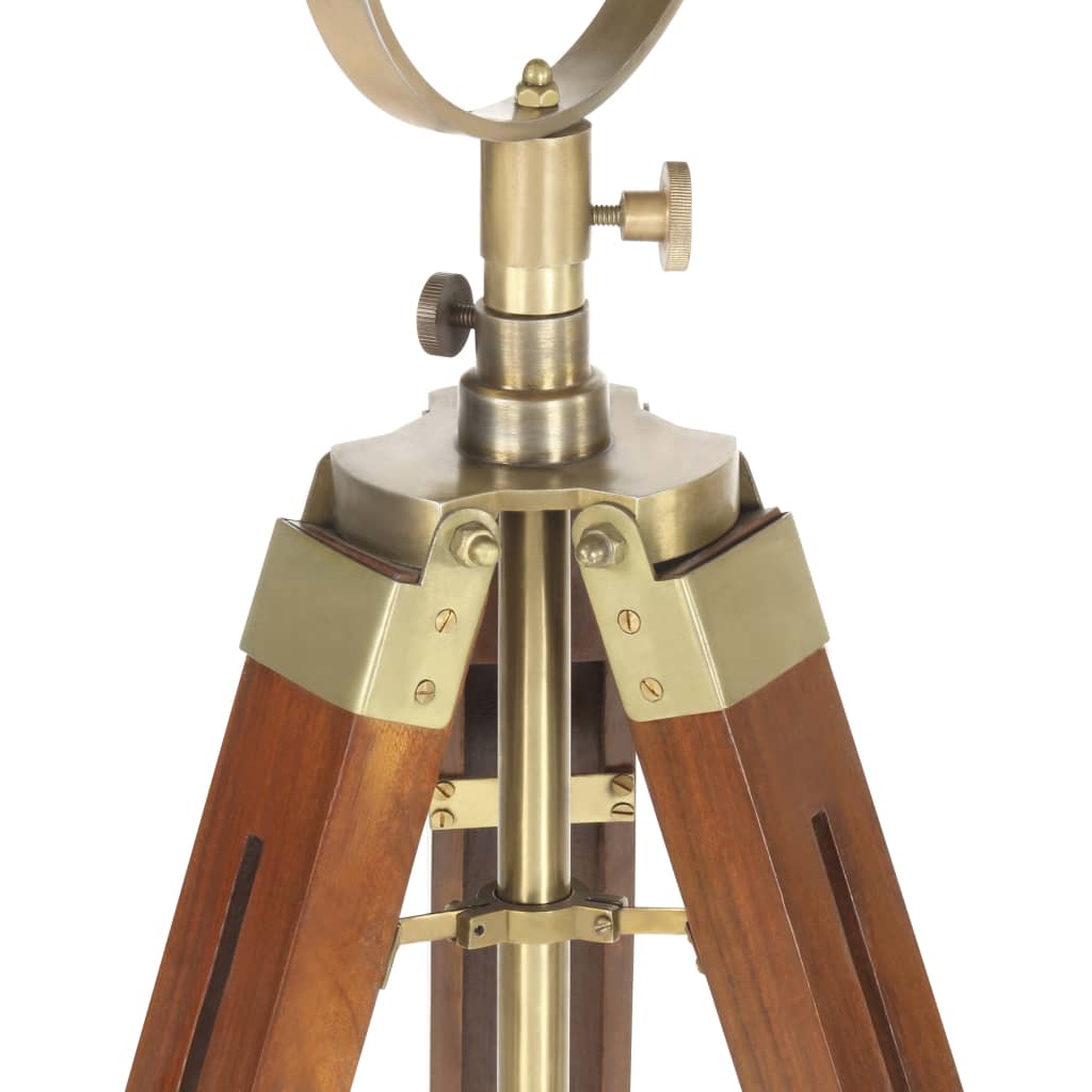 vidaXL Tripod Floor Lamp 165 cm Solid Mango Wood