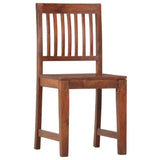 vidaXL Eetkamerstoelen 2 st massief mangohout