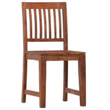vidaXL Eetkamerstoelen 2 st massief mangohout
