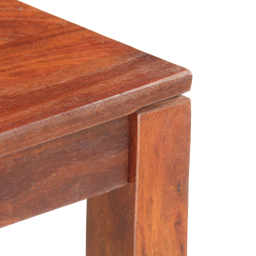 vidaXL Eetkamerstoelen 2 st massief mangohout