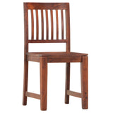 vidaXL Eetkamerstoelen 2 st massief mangohout