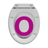 vidaXL Soft-close Oval Toilet Seat Light Grey