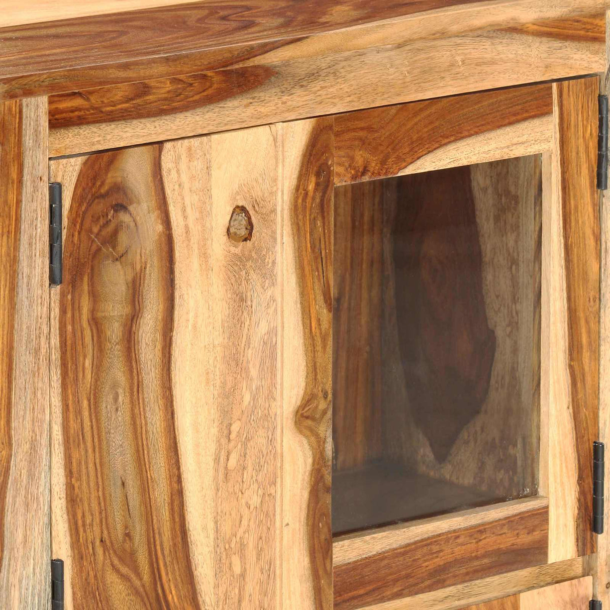 vidaXL TV Unit Set met lade Wandgemonteerd Bruin Hout