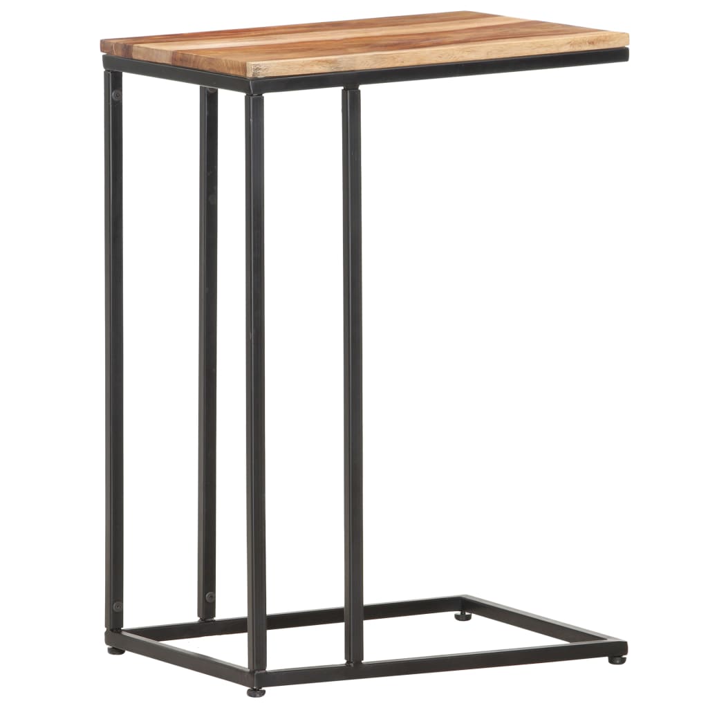 vidaXL Bijzettafel 35x45x65 cm massief hout
