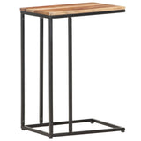 vidaXL Bijzettafel 35x45x65 cm massief hout