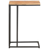 vidaXL Bijzettafel 35x45x65 cm massief hout