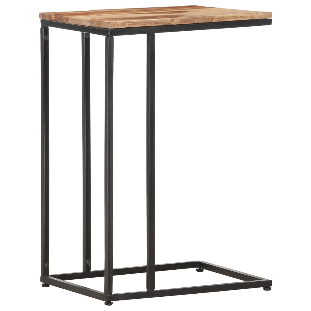 vidaXL Bijzettafel 35x45x65 cm massief hout