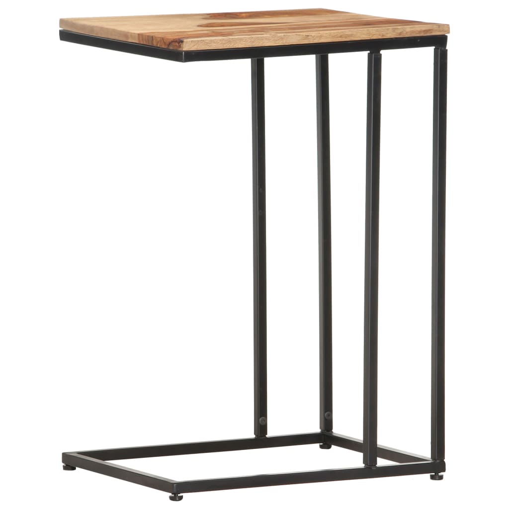vidaXL Bijzettafel 35x45x65 cm massief hout