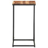vidaXL Bijzettafel 35x45x65 cm massief hout