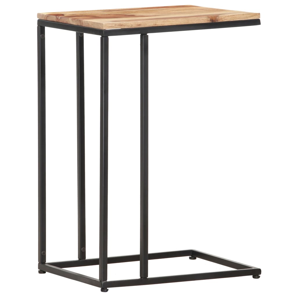 vidaXL Bijzettafel 35x45x65 cm massief hout