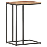 vidaXL Bijzettafel 35x45x65 cm massief hout