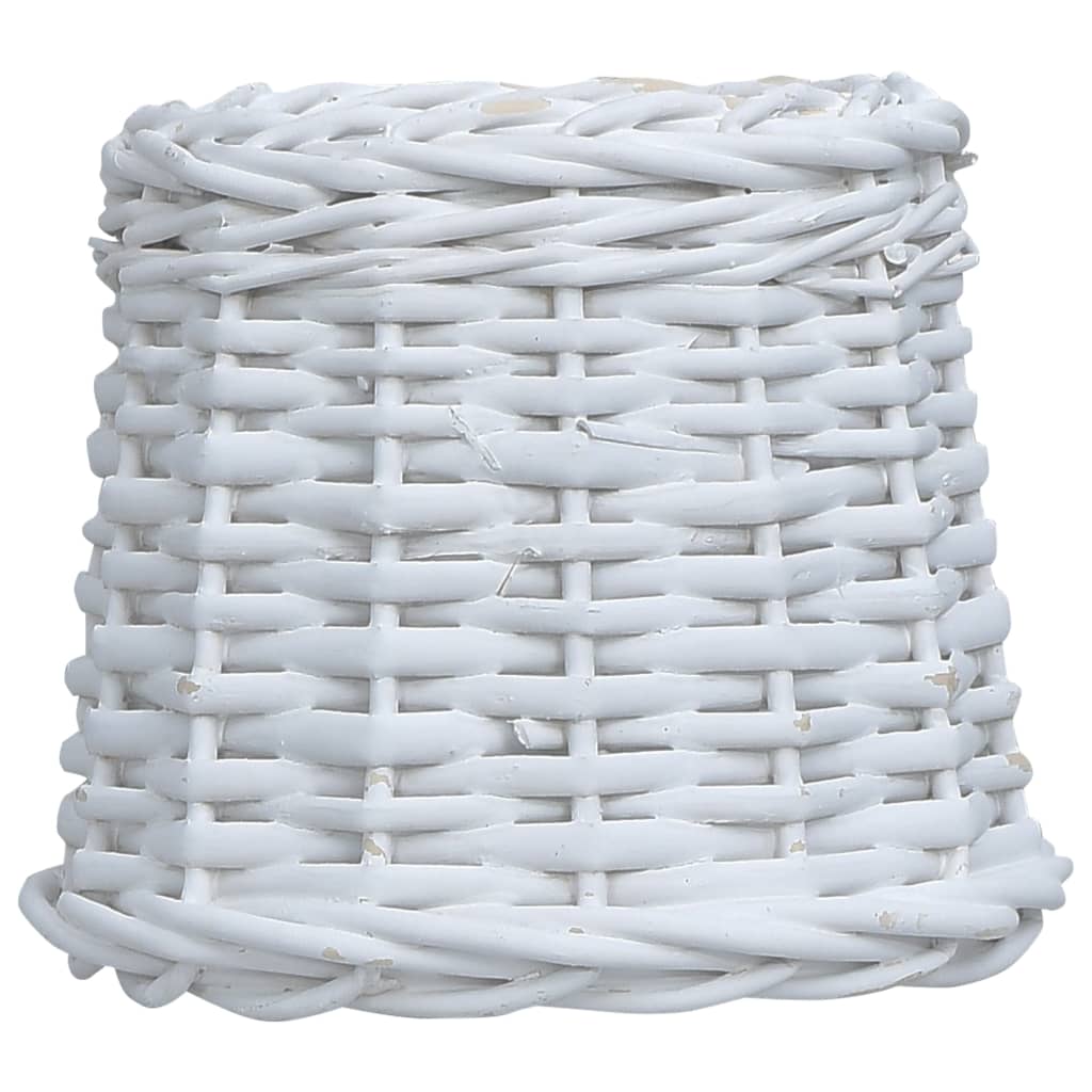 vidaXL Lampshade 25x17 cm wicker white