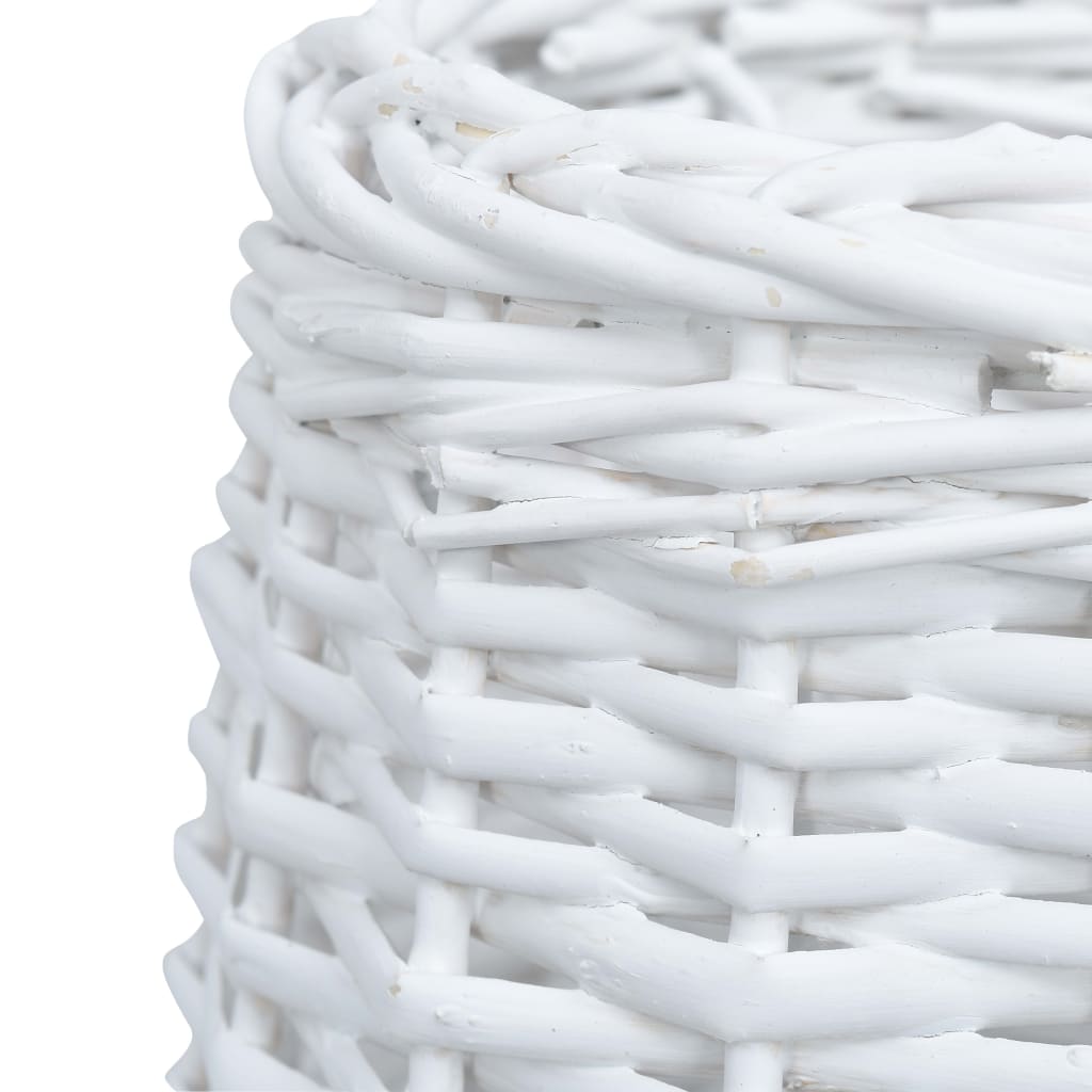 vidaXL Lampshade 25x17 cm wicker white