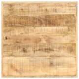 vidaXL Bartafel 60x60x107 cm ruw mangohout