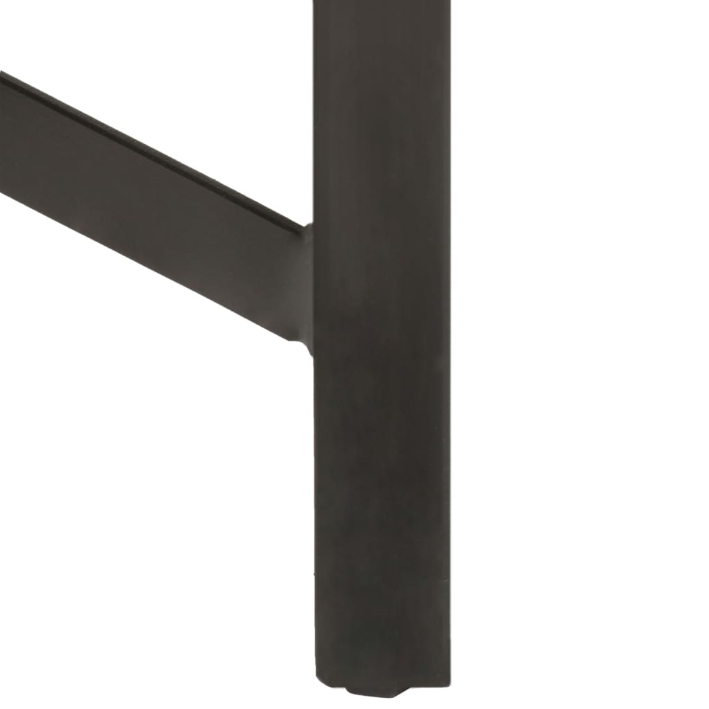 vidaXL Bartafel 60x60x107 cm ruw mangohout