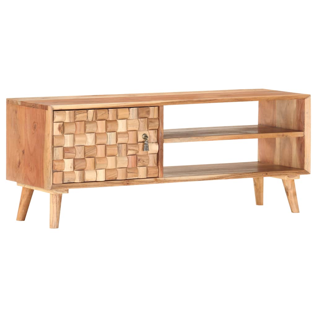 vidaXL TV cabinet 100x30x40 cm solid acacia wood